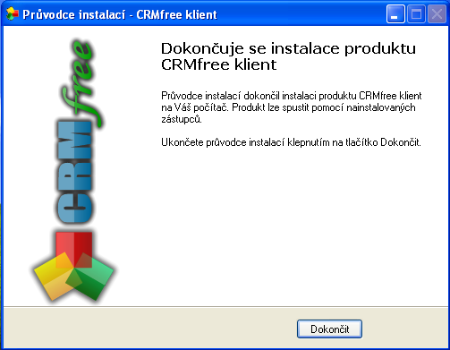 7 krok - dokonceni instalace klienta